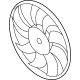 Mitsubishi 1355A607 Fan Blade, Driver Side