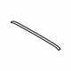 Mitsubishi 5850A449 Rear Glass Trim