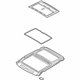 Mitsubishi 91300W010P Sunroof Assembly