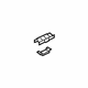 Mitsubishi 5850A447 Frame Trim Hardware Kit