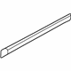 Mitsubishi MR655194 Side Molding, Driver Side Black