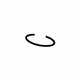 Mitsubishi MR403013 Upper Control Arm Snap Ring