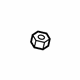 Mitsubishi MU432101 Front Lower Control Arm Nut
