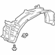 Mitsubishi 5370A397 Fender Liner, Driver Side