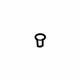 Mitsubishi MR523601 Motor Screw