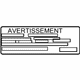 Mitsubishi 4625A081 Info Label