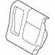 Mitsubishi 6902C639XA Seat Back Cover Black