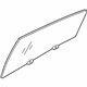 Mitsubishi 5736A917 Moveable Glass, Driver Side