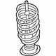 Mitsubishi 4140A322 Coil Spring
