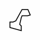 Mitsubishi 5220C875 Fender Mounting Bracket, Driver Side