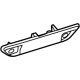 Mitsubishi 8355A109 Reflector, Driver Side