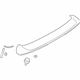 Mitsubishi 6515A383HB Spoiler Assembly Gray