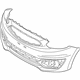 Mitsubishi 6400G519 Bumper Cover, Front Bright