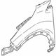Mitsubishi 5220L037 Fender, Driver Side