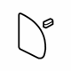 Mitsubishi MR626744 Side Cover, Driver Side Dark Gray