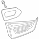 Mitsubishi 8336A087 Backup Lamp, Driver Side