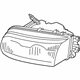 Mitsubishi MR416413 Fog Lamp Assembly, Driver Side