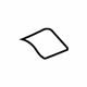 Mitsubishi MR987863 Center Cover, Driver Side