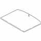 Mitsubishi 7646A371XA Floor Cover