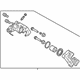 Mitsubishi 4605B673 Caliper Assembly, Driver Side