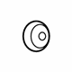 Mitsubishi MU670031 Lift Gate Plug, Plastic