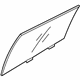 Mitsubishi 5736A609 Door Glass, Driver Side