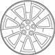 Mitsubishi 4250B368 Wheel, Alloy