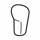 Mitsubishi MR655375 Knob
