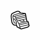 Mitsubishi 8030A204 Air Vent Grille, Driver Side