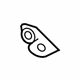 Mitsubishi 1582A019 Support Bracket
