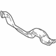 Mitsubishi 7830A631 Rear Duct, Passenger Side