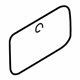 Mitsubishi MR610411 Lower Trim Panel Cover, Passenger Side