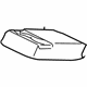 Mitsubishi MR986269HC Armrest Gray