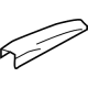 Mitsubishi 7661A451 Rear Cover, Driver Side