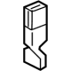 Mitsubishi 88852W201P Center Buckle