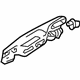 Mitsubishi MR654027 Handle, Outside, Driver Side White