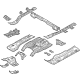 Mitsubishi 74310W150P Floor Pan Assembly