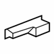Mitsubishi 6410B285 Energy Absorber, Driver Side