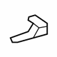 Mitsubishi 6410B297 Spoiler Bracket, Driver Side