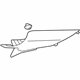 Mitsubishi 7212A044HA Upper Quarter Trim, Passenger Side