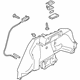 Mitsubishi 7230A103XA Lower Quarter Trim, Driver Side