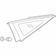 Mitsubishi 6121A262 Quarter Glass, Passenger Side