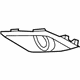Mitsubishi 6400H703 Fog Lamp Bezel, Driver Side