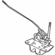 Mitsubishi MN169642 Gate Latch