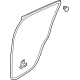 Mitsubishi 5755AW020P Door Weatherstrip, Passenger Side