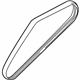 Mitsubishi MN187017 Power Steering Belt