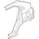 Mitsubishi 5301H097 Quarter Panel, Driver Side