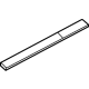 Mitsubishi 7400A435 Rear Molding, Driver Side