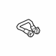 Mitsubishi 1742A290 Vacuum Hose