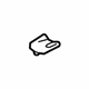 Mitsubishi 6977A742 Anchor Cover, Driver Side